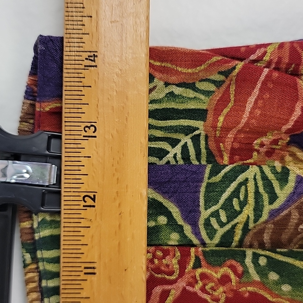 Alfred Dunner Tropical Multicolored Floral Midi Skirt (Read Might be 10/12) 14 - Picture 6 of 9